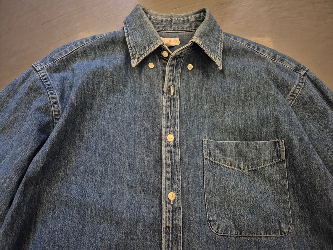 90s J.CREW 데님 셔츠 상품이미지2