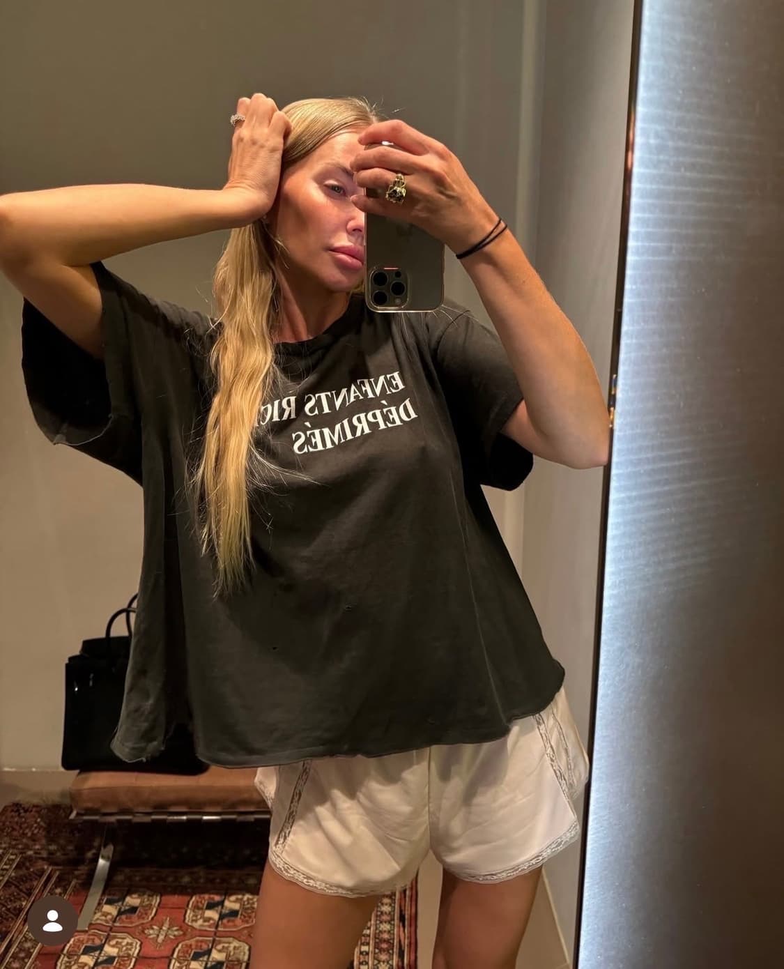 앙팡리쉬데프리메 클래식 로고 디스트로이드 반팔 M 상품이미지6