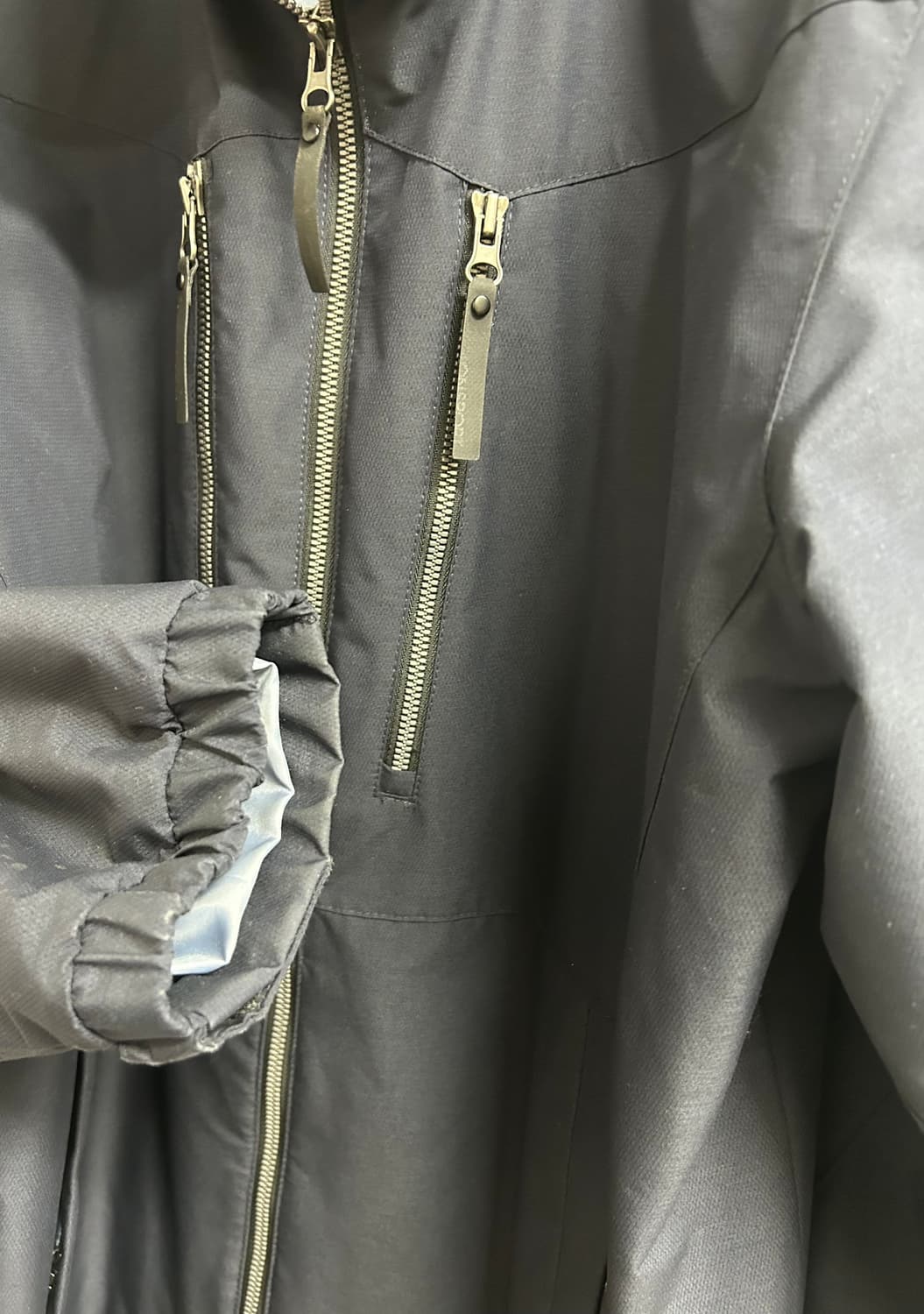 코오롱스포츠 남성 바람막이 105 네이비 상품이미지8