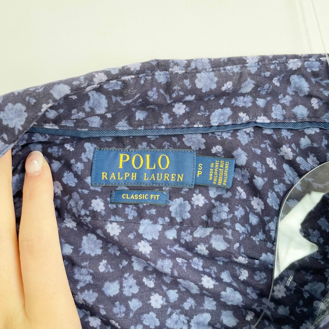 F1 폴로 랄프로렌 클래식핏 패턴셔츠 M사이즈 상품이미지4