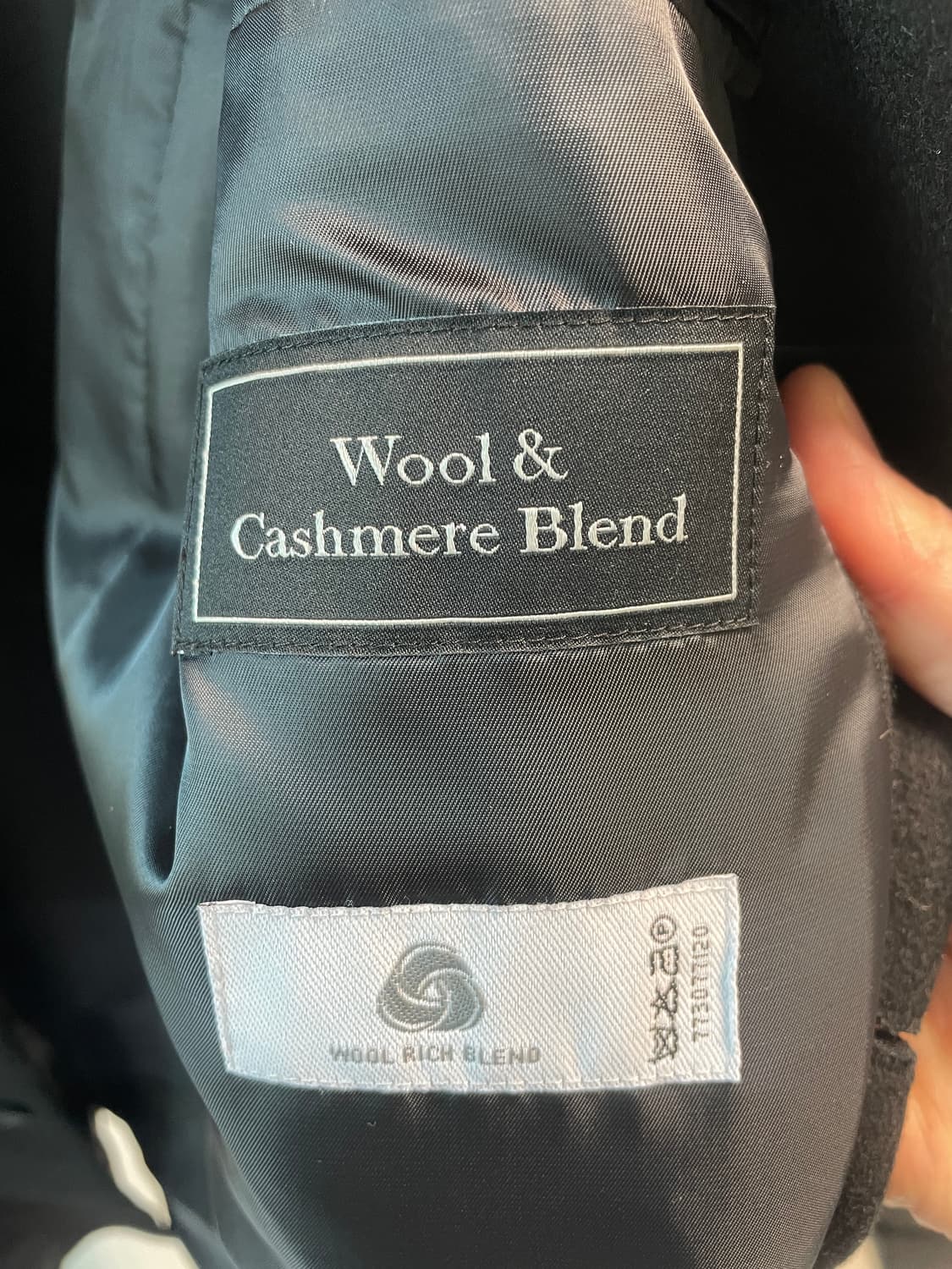 인사일런스 울 캐시미어 롱 코트 상품이미지2