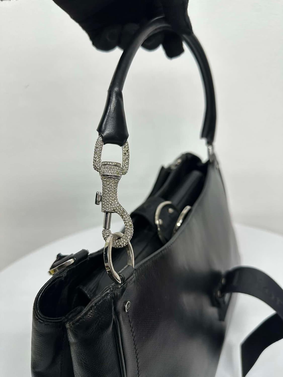 크리스찬 디올 스와로브스키 크리스탈 빈티지 숄더 & 토트백 상품이미지9