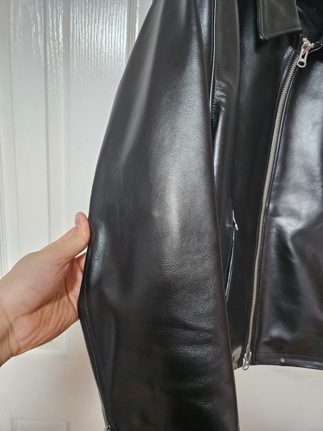 토니웩 카프 레더 자켓 XL 상품이미지4