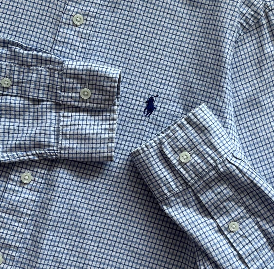 Polo 폴로랄프로렌 깅엄 체크 셔츠 상품이미지3