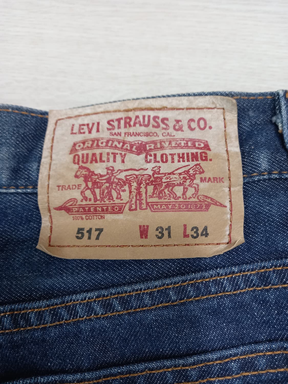 30 00's 리바이스517 Kor 부츠컷 30-131 상품이미지5