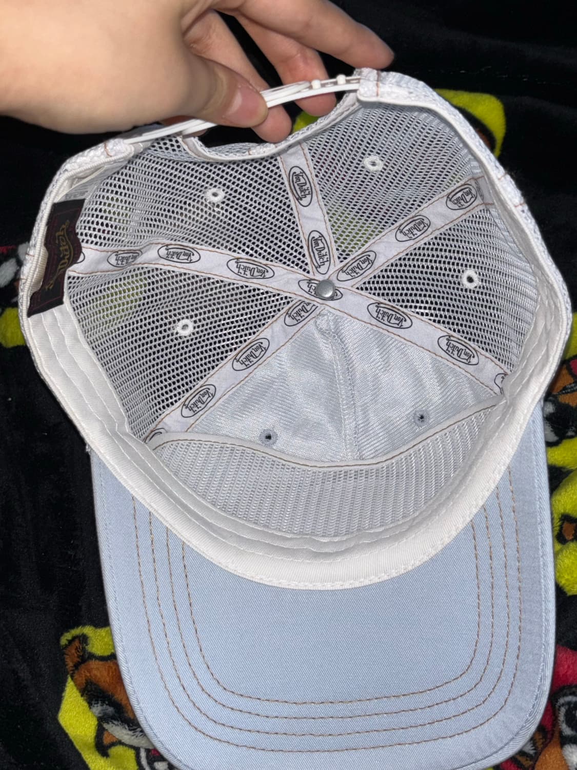 🚨연말세일🚨Von dutch light blue mesh hat 상품이미지5