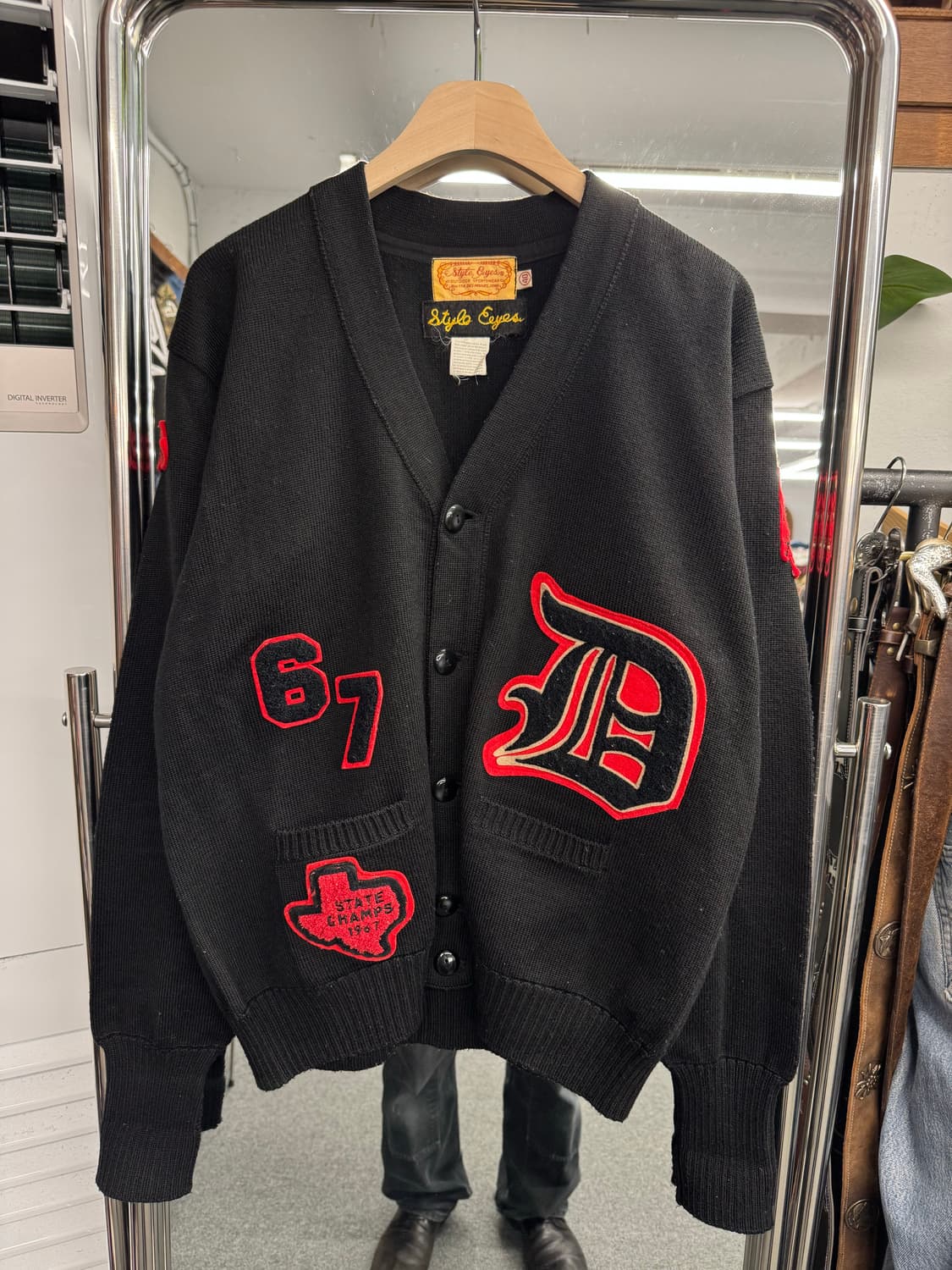 Toyo Enterprise Style Eyes 빈티지 자수 가디건 상품이미지1