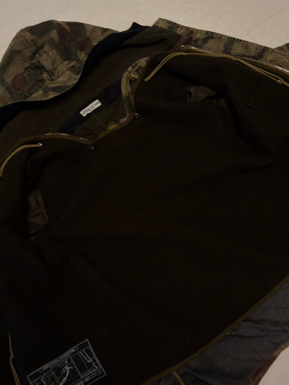 [초레어, L] 07aw 스톤아일랜드 marsh 카모플라주 야상자켓 상품이미지4