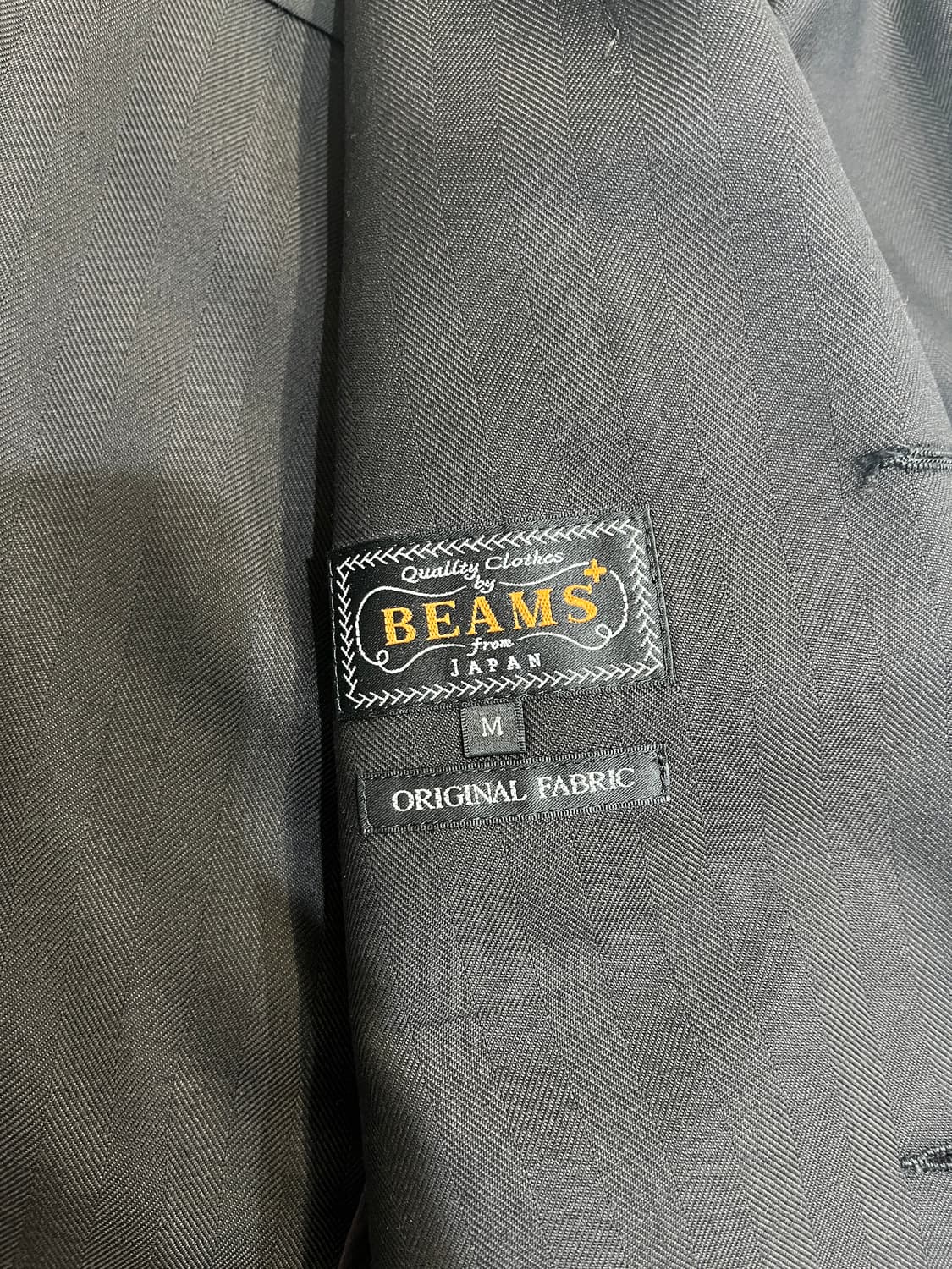 빔즈플러스 3B 헤링본 블레이저 M  상품이미지3