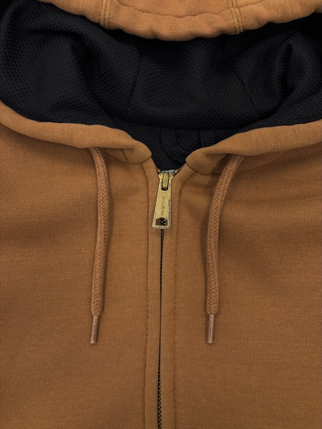 칼하트 써멀 후드집업 브라운 (S/국내95~100) 상품이미지3