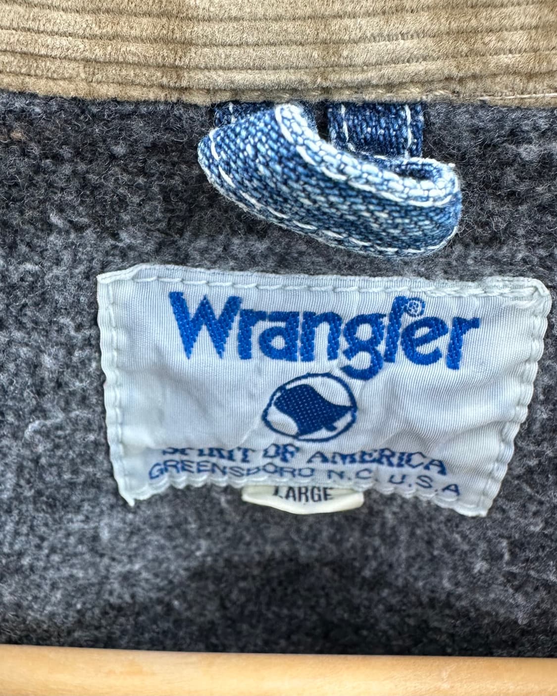 (L)WRANGLER BY BLUEBELL 데님자켓-M1287 상품이미지2