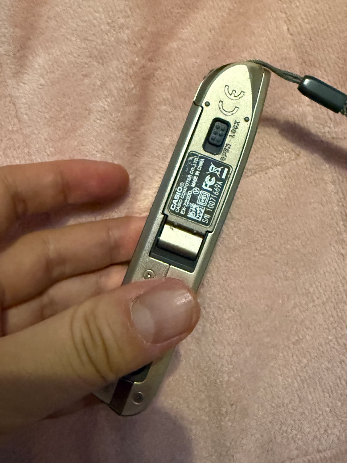 아일릿 모카 디카 카시오 엑슬림 Z2300 빈티지 카메라 상품이미지3