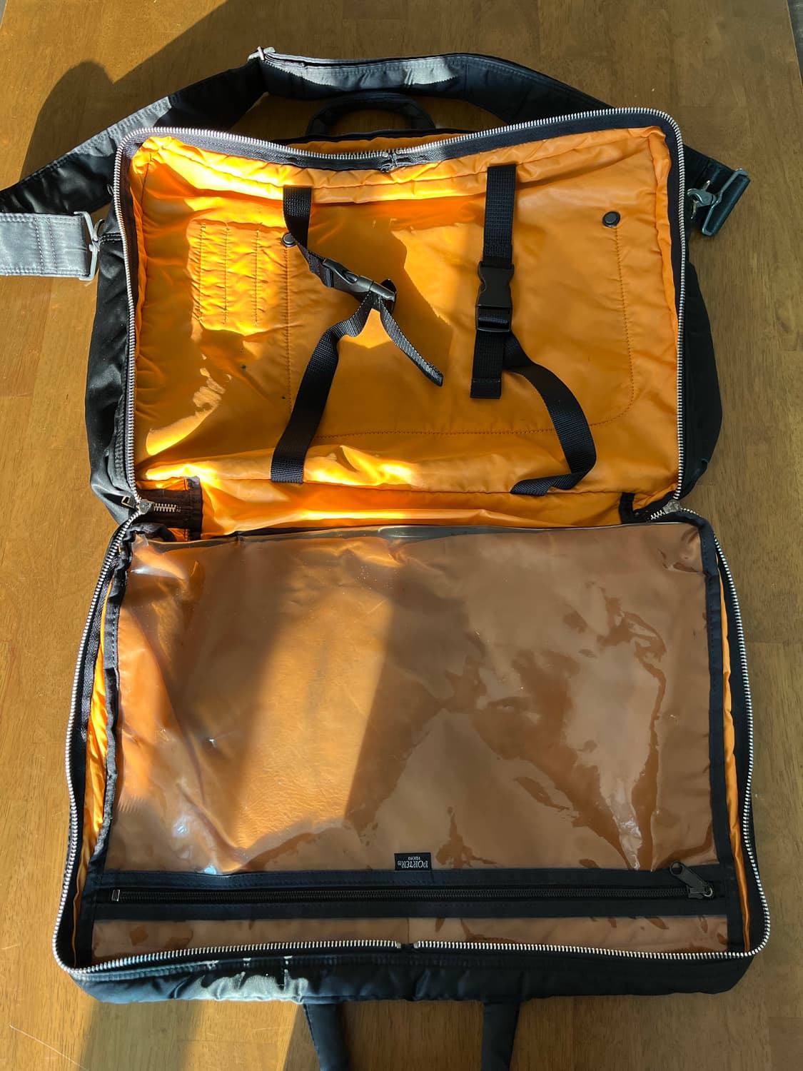 요시다 포터 탱커 2way 오버나이트 브리프케이스 블랙 622-79309 상품이미지4