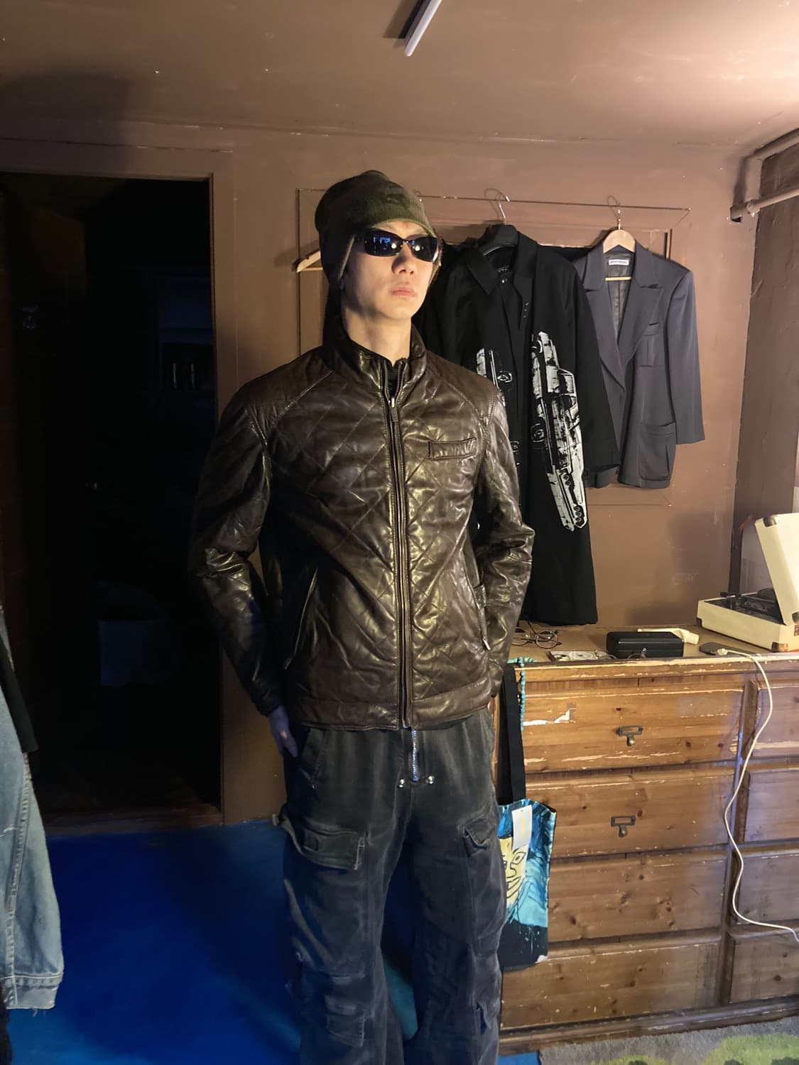 MASSIMO DUTTI LAMBSKIN QUILTING JACKET 상품이미지1