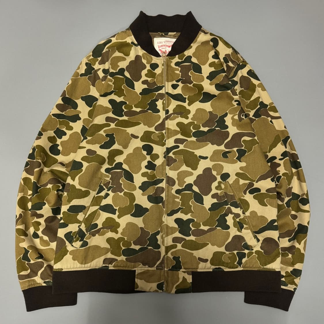 리바이스(Levi's) 카모플라쥬 패턴 코튼 블루종 자켓 상품이미지7