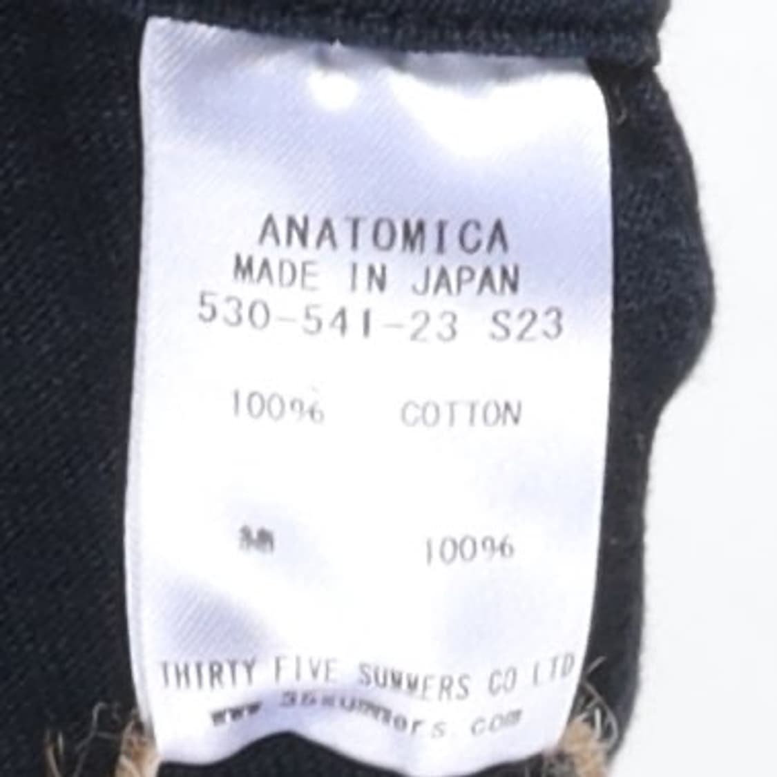 아나토미카 Anatomica Cotton T-shrit  상품이미지8