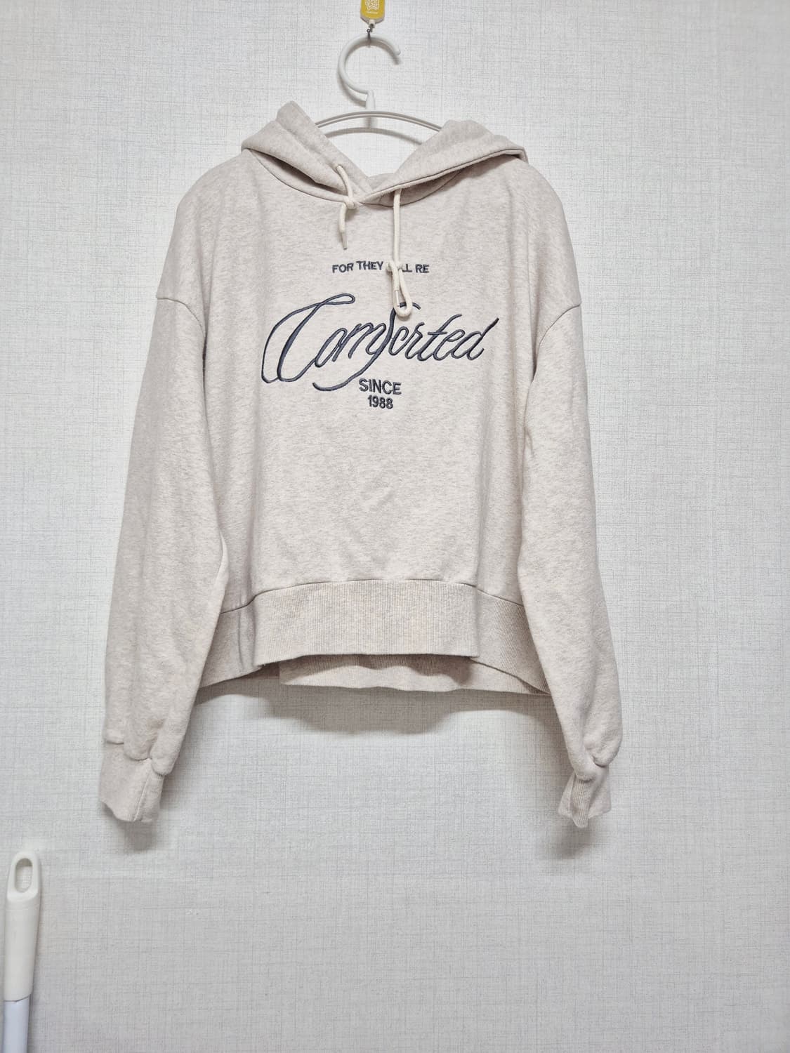 크롭 후드티 상품이미지1