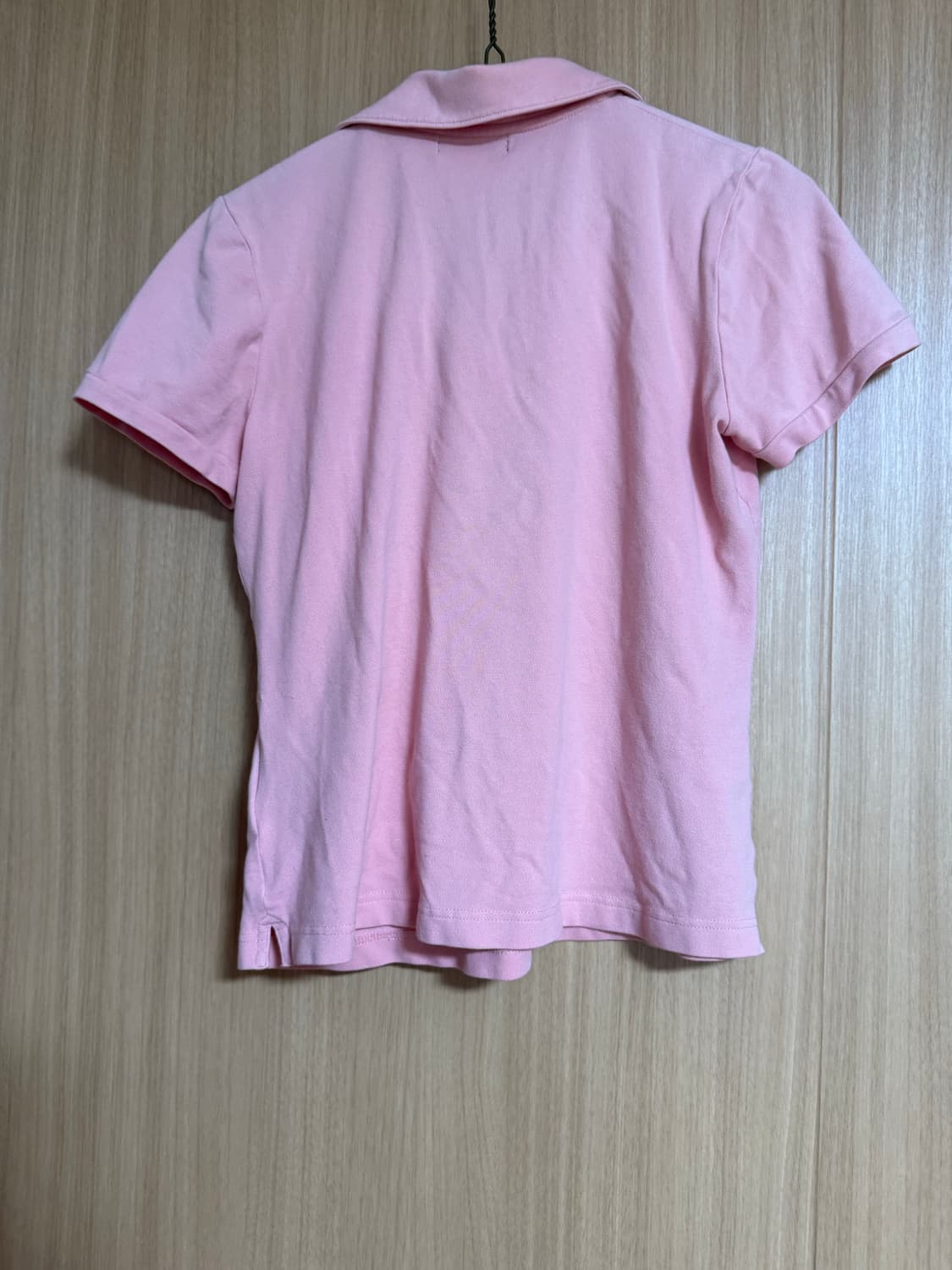 버버리 블루라벨 딸기우유핑크 PK 반팔 상의 상품이미지2