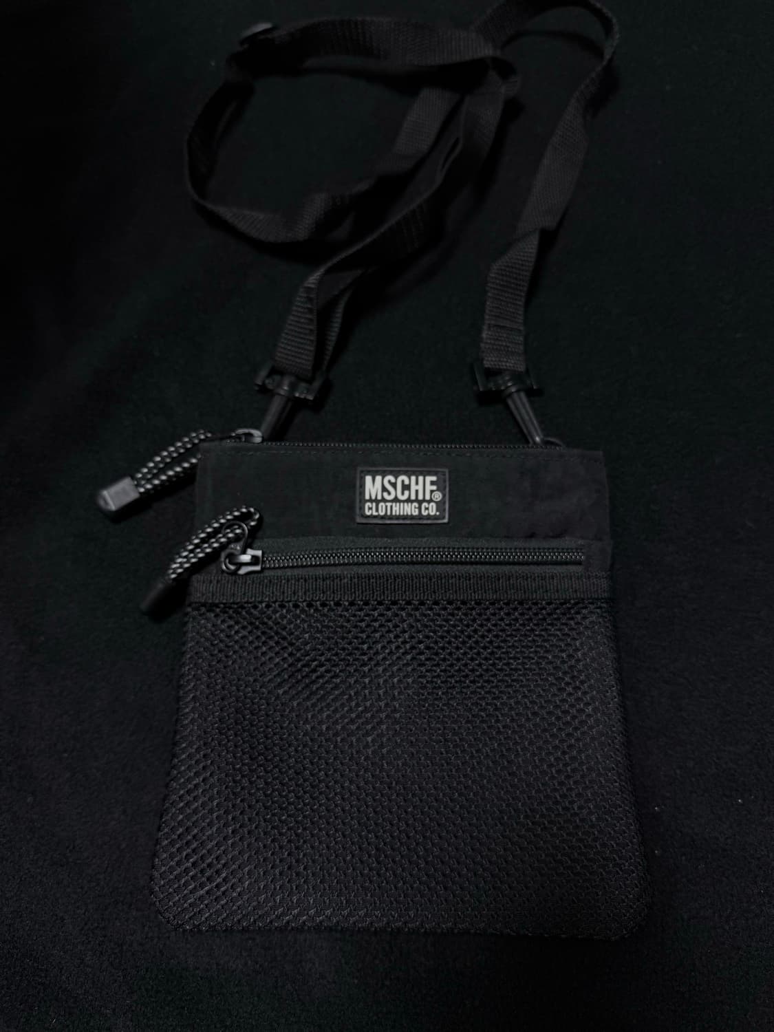 미스치프 크로스백 블랙 (mschf) 상품이미지1