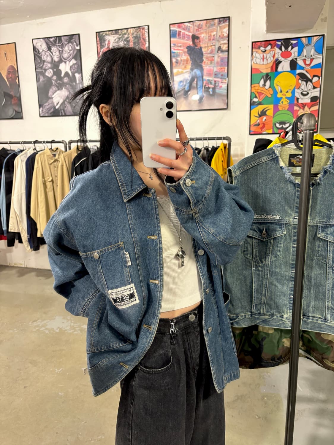 VTG 데님자켓 상품이미지2