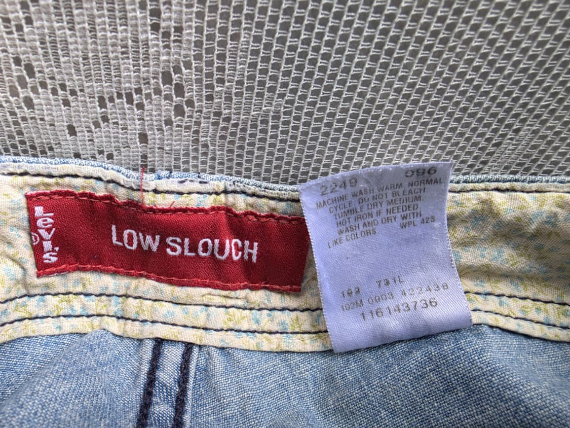 00s Y2K 리바이스 로우라이즈 부츠컷 상품이미지7