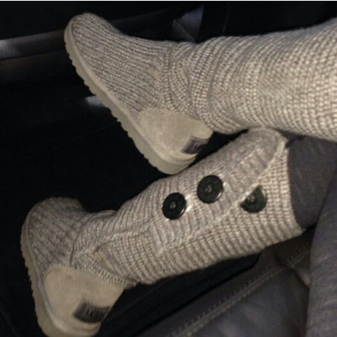 어그 카디 니트 부츠 그레이 250 상품이미지7