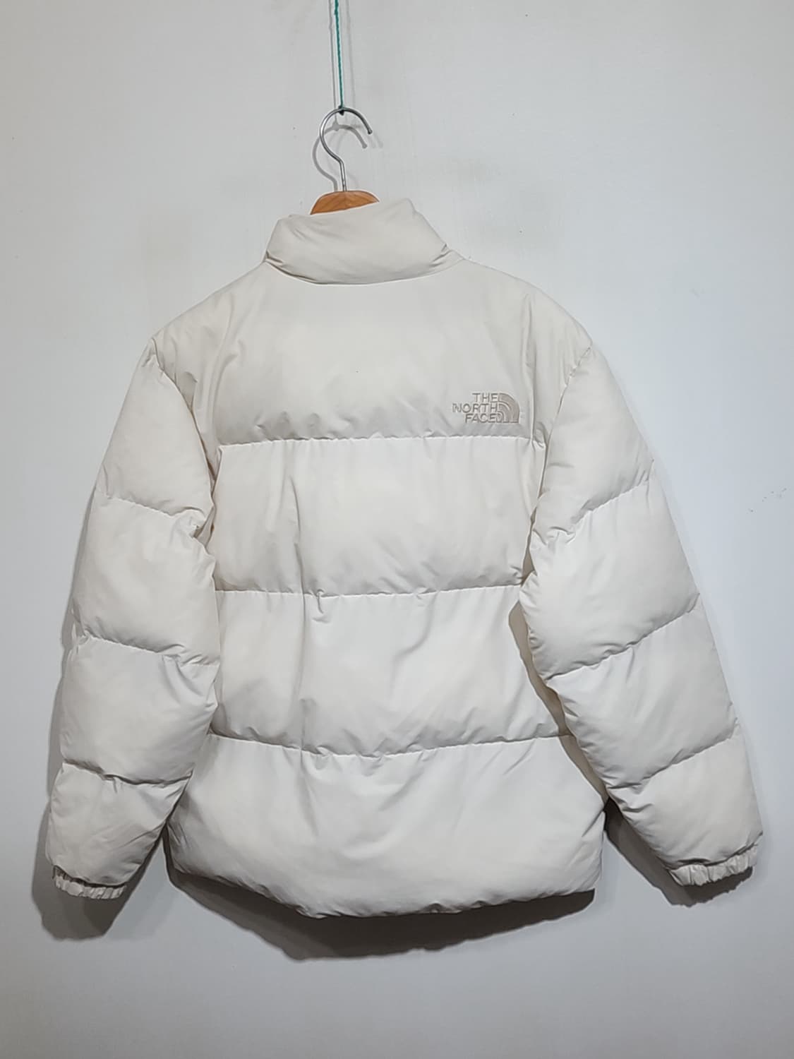 (L) 노스페이스 패딩점퍼 아이보리 티볼에어 자켓  상품이미지7