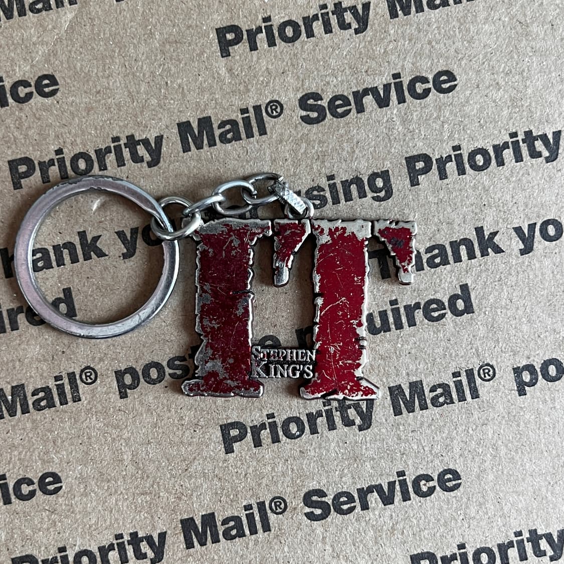 90s vtg Stephen King’s IT Keyring 상품이미지1