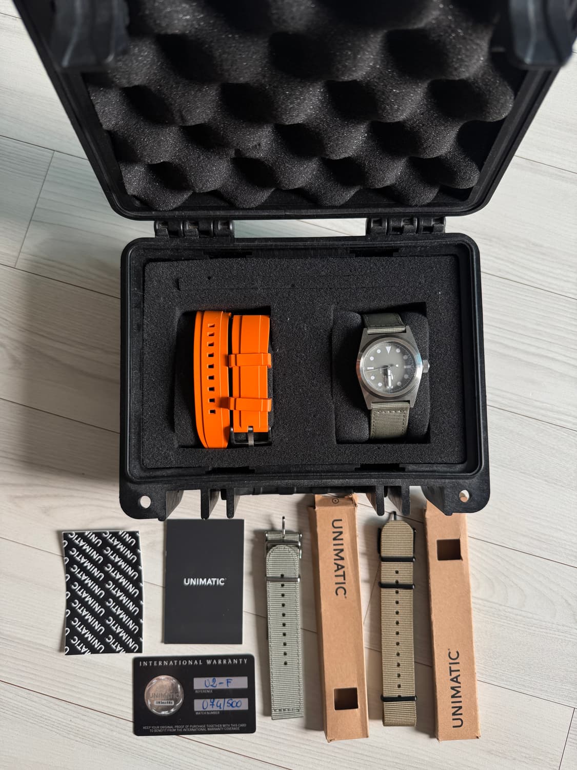 유니메틱 워치스, Unimatic U2-F 500개 한정 상품이미지1