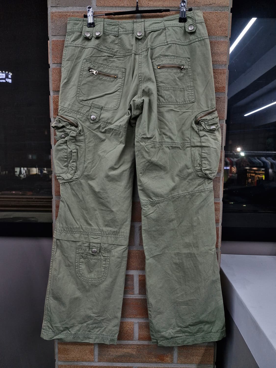 C004 JPN 카고 와이드 팬츠 상품이미지4