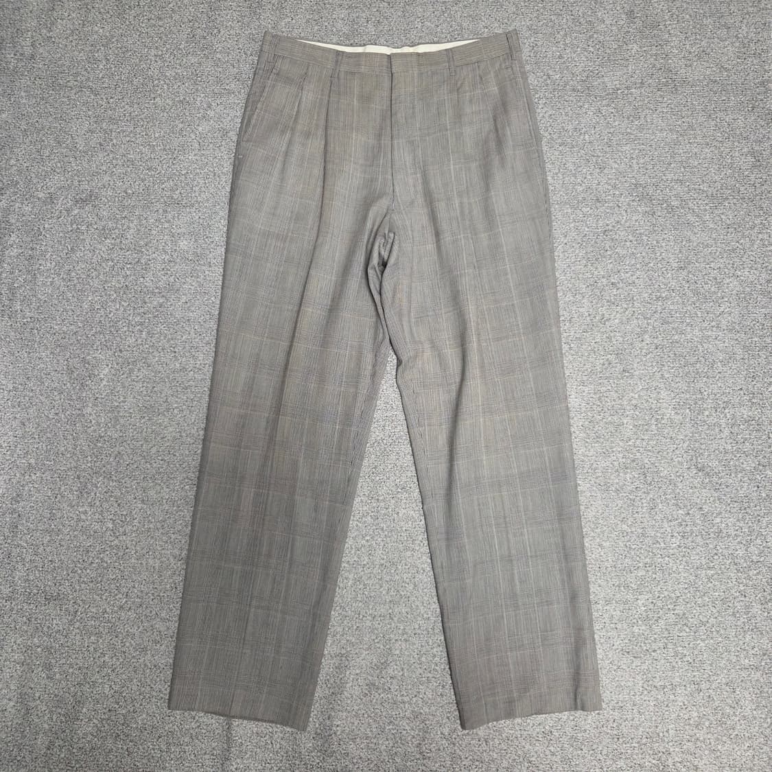 Lanerossi Italy 울100% 슬랙스 팬츠 32-33 (미사용) 상품이미지1