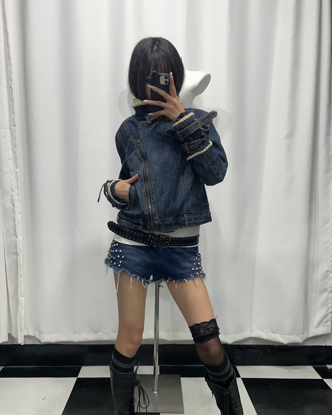 🎸쉬어링 스타일 데님 자켓🎸 상품이미지5