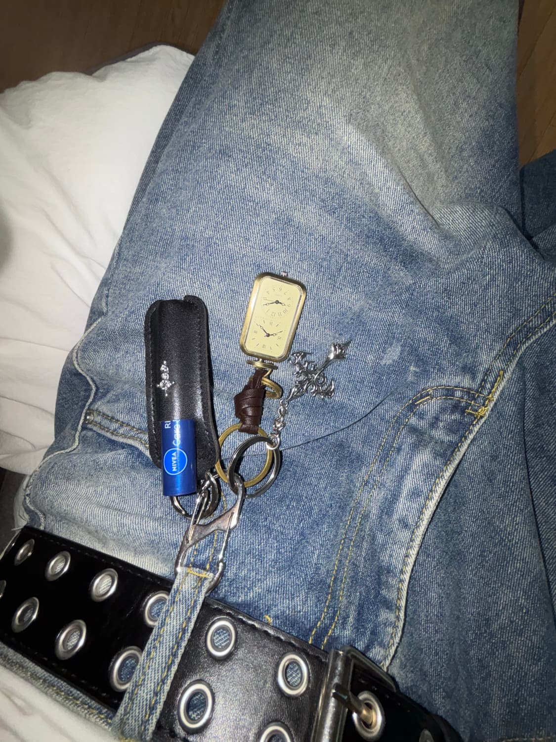 빈티지 시계 키링 키체인 상품이미지2