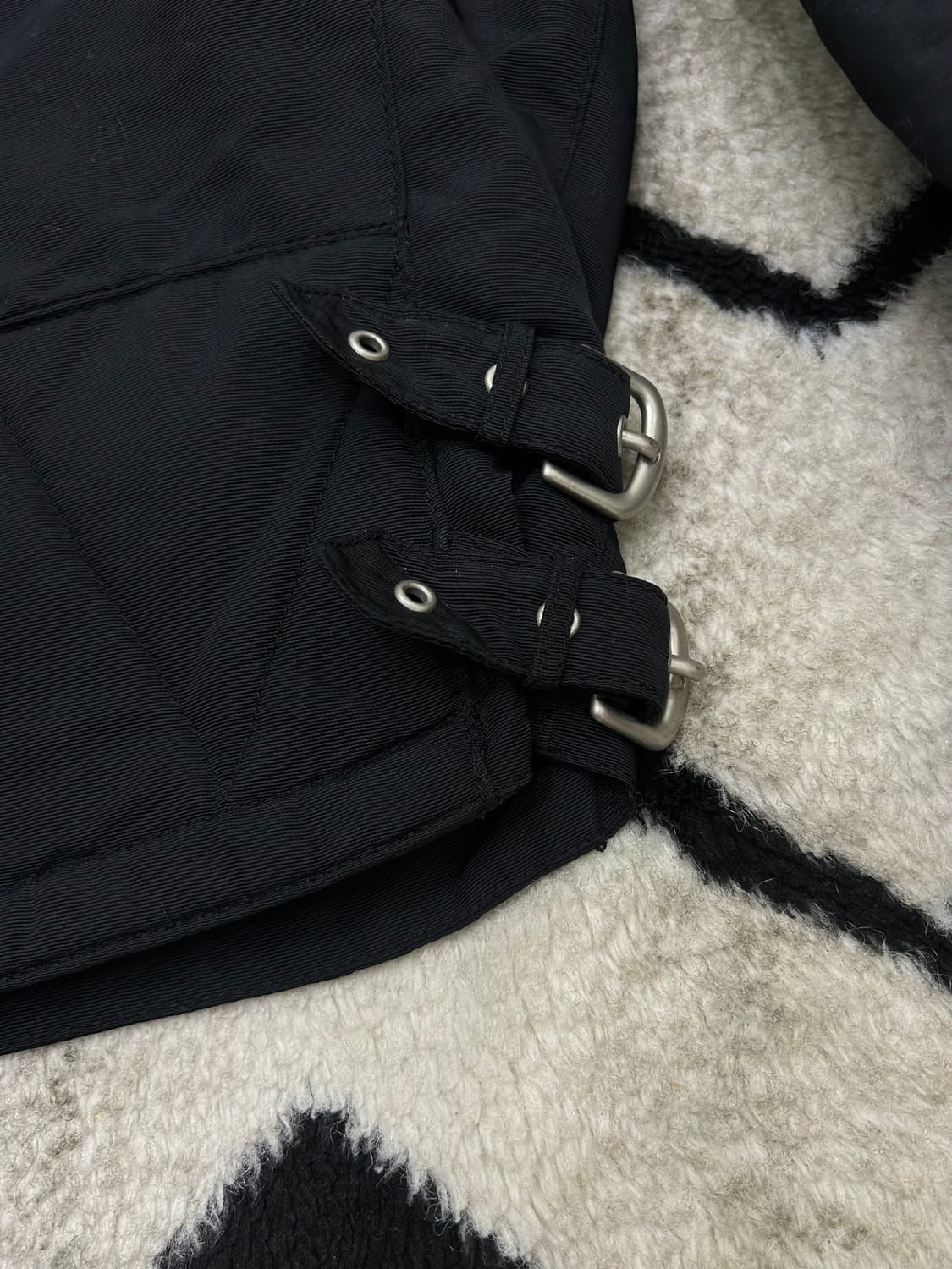 [M]할리데이비슨 스펠아웃 나일론 봄버 자켓/블랙 상품이미지6