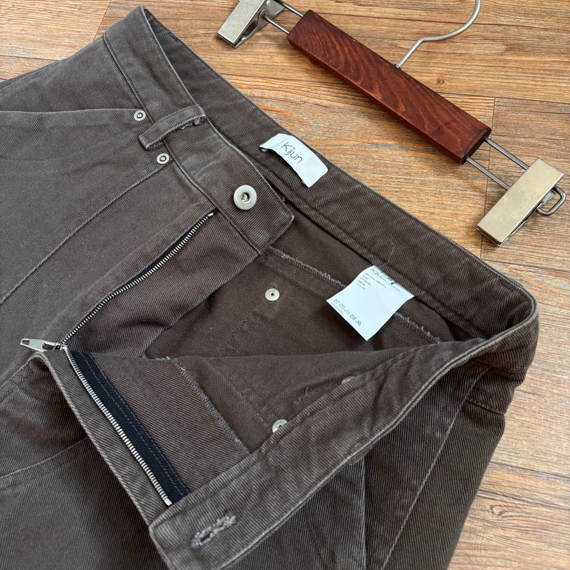 Kijun 키준 기준 카펜터진 M 32 워크웨어 청바지 데님 워싱 상품이미지6