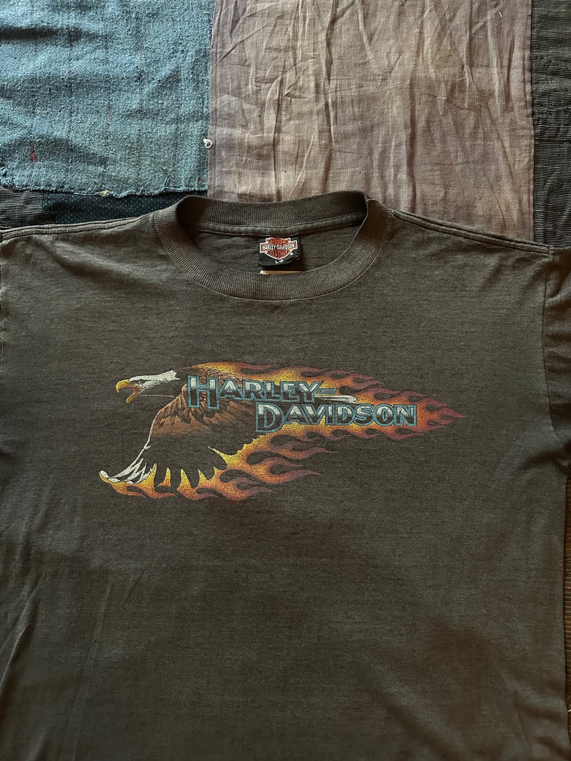 90s USA Vintage Harley Davidson T Shirt 상품이미지3