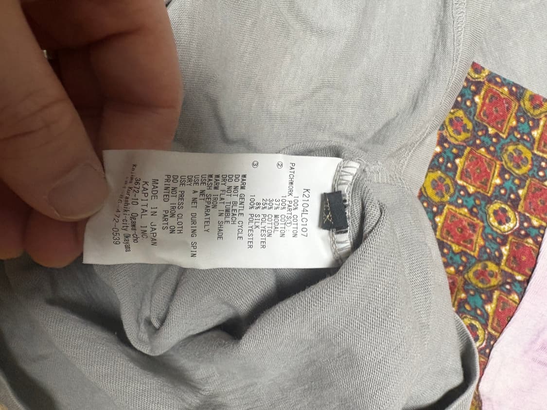 (4)  캐피탈 히피 롱슬리브 티셔츠 상품이미지7