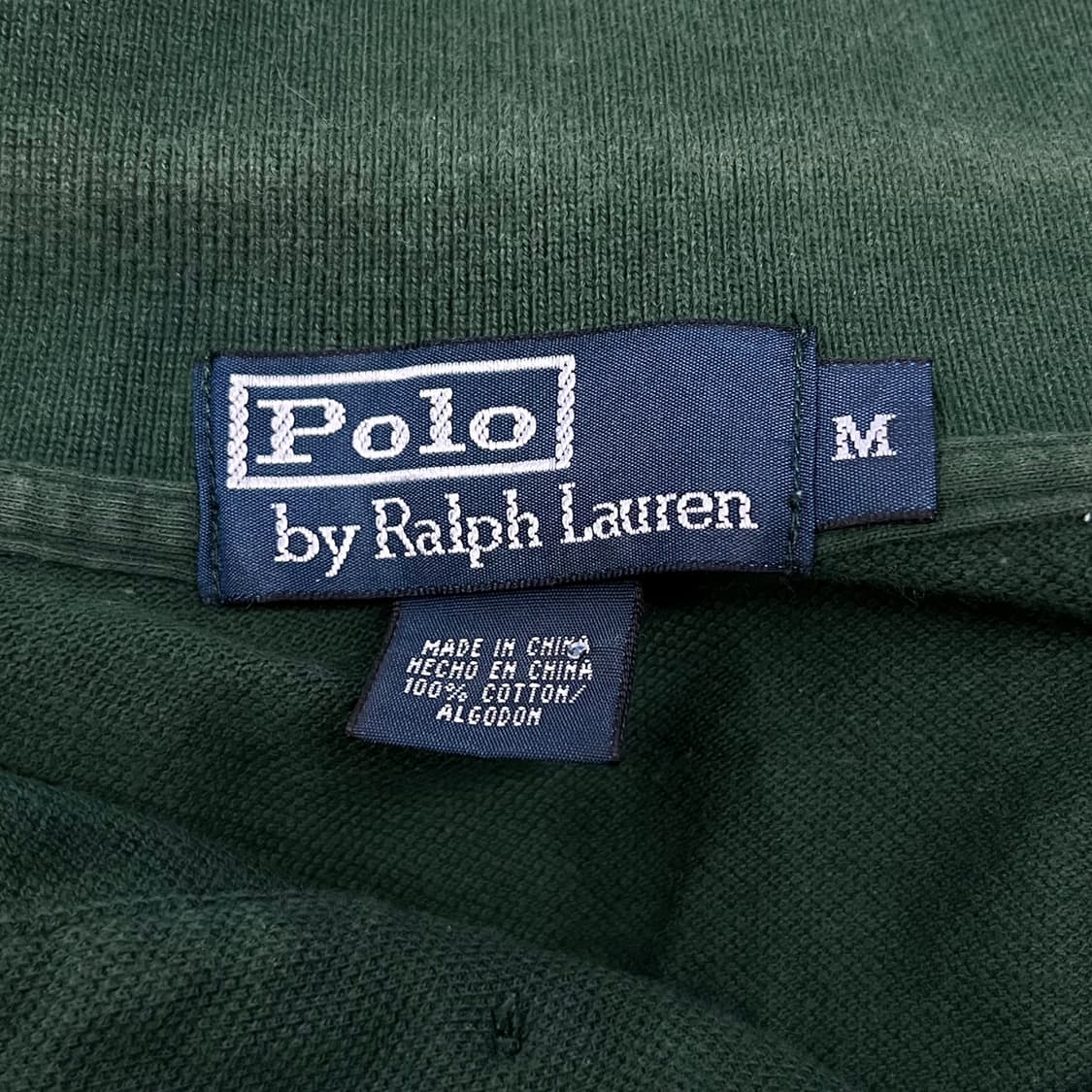 폴로 랄프로렌 멀티포니 빅포니 그린 카라 롱슬리브  상품이미지5