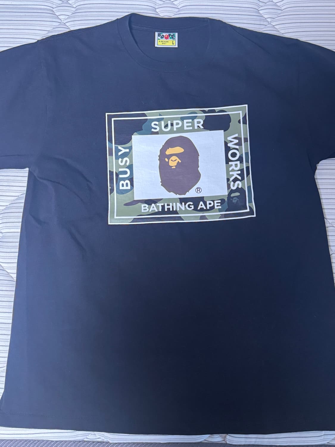 베이프 카모 반팔 L 상품이미지3