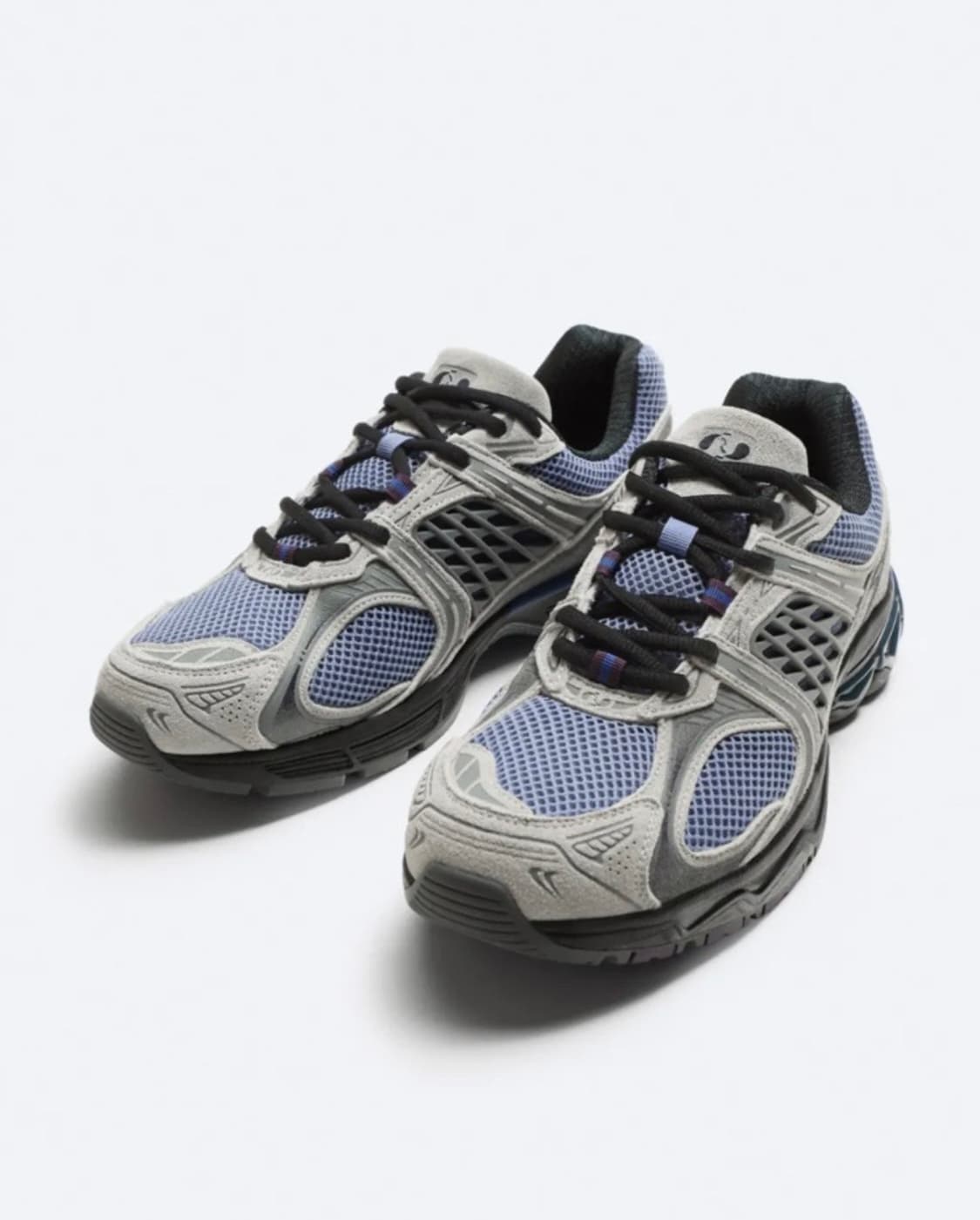 자라 콤비레더 러닝 스니커즈 상품이미지1