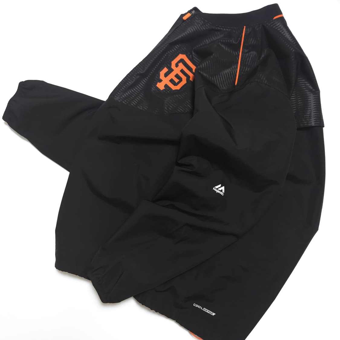 마제스틱 자이언츠 온필드 쿨베이스 웜업 바람막이 상품이미지2