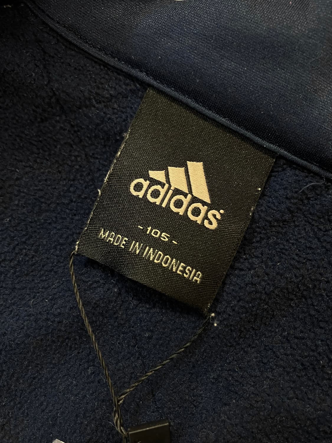 아디다스 퀄팅 져지 네이비 105 #csz3526 상품이미지5