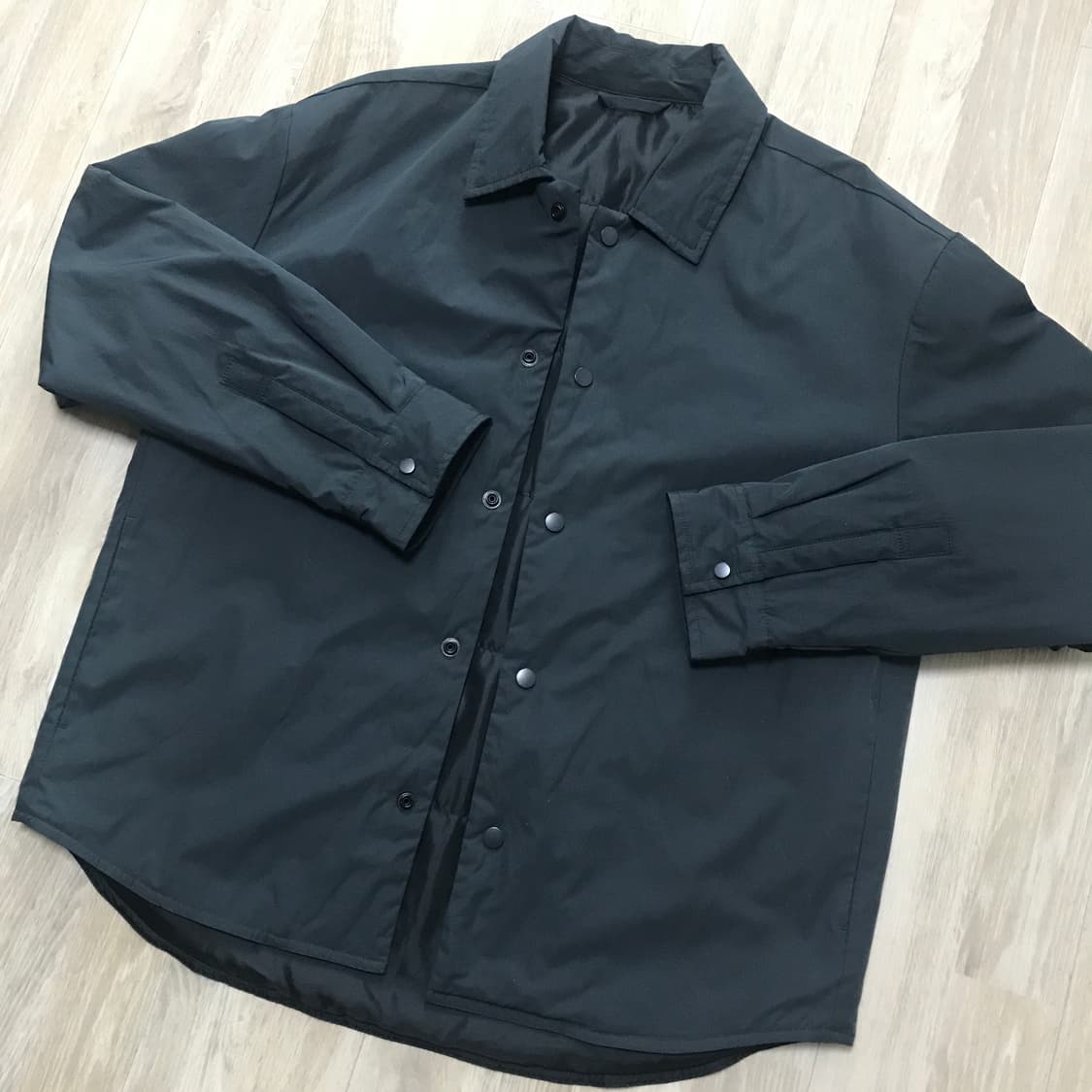 에잇세컨즈 셔츠 자켓 L사이즈 다크그린 상품이미지9