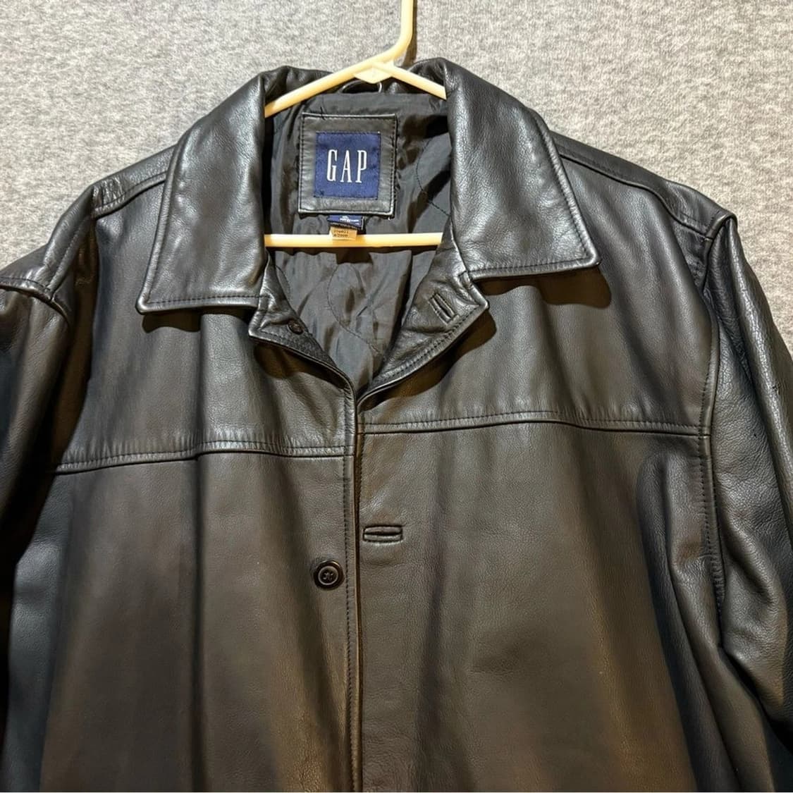 올드갭 레더 카코트 XL 상품이미지3