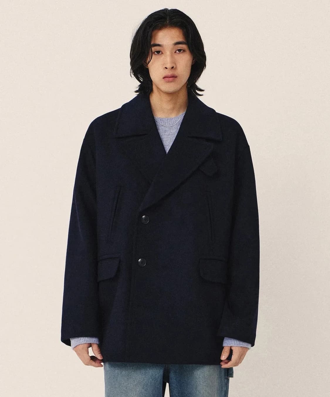 키뮤어 24FW 울리치 더블 피코트 PN7746 상품이미지2