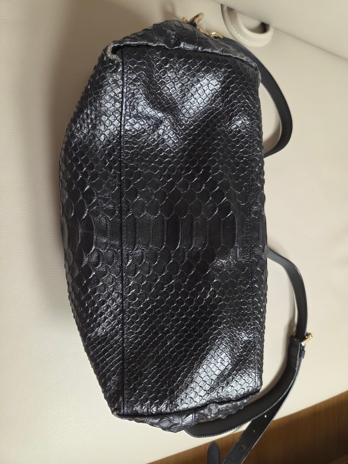 정품 멀버리 뱀가죽 숄더백 상품이미지5