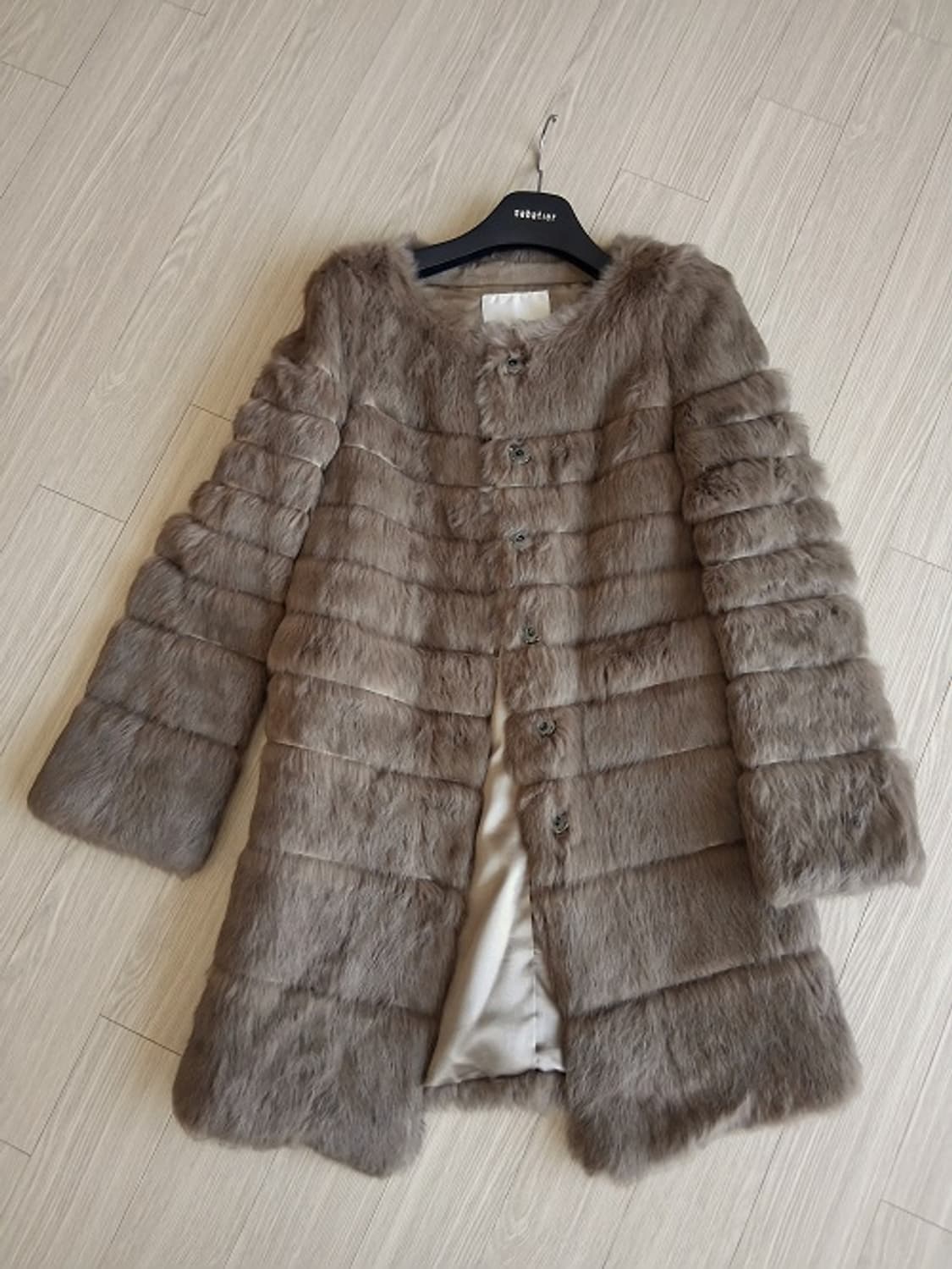 Le Ciel Bleu 토끼털 롱자켓 상품이미지2