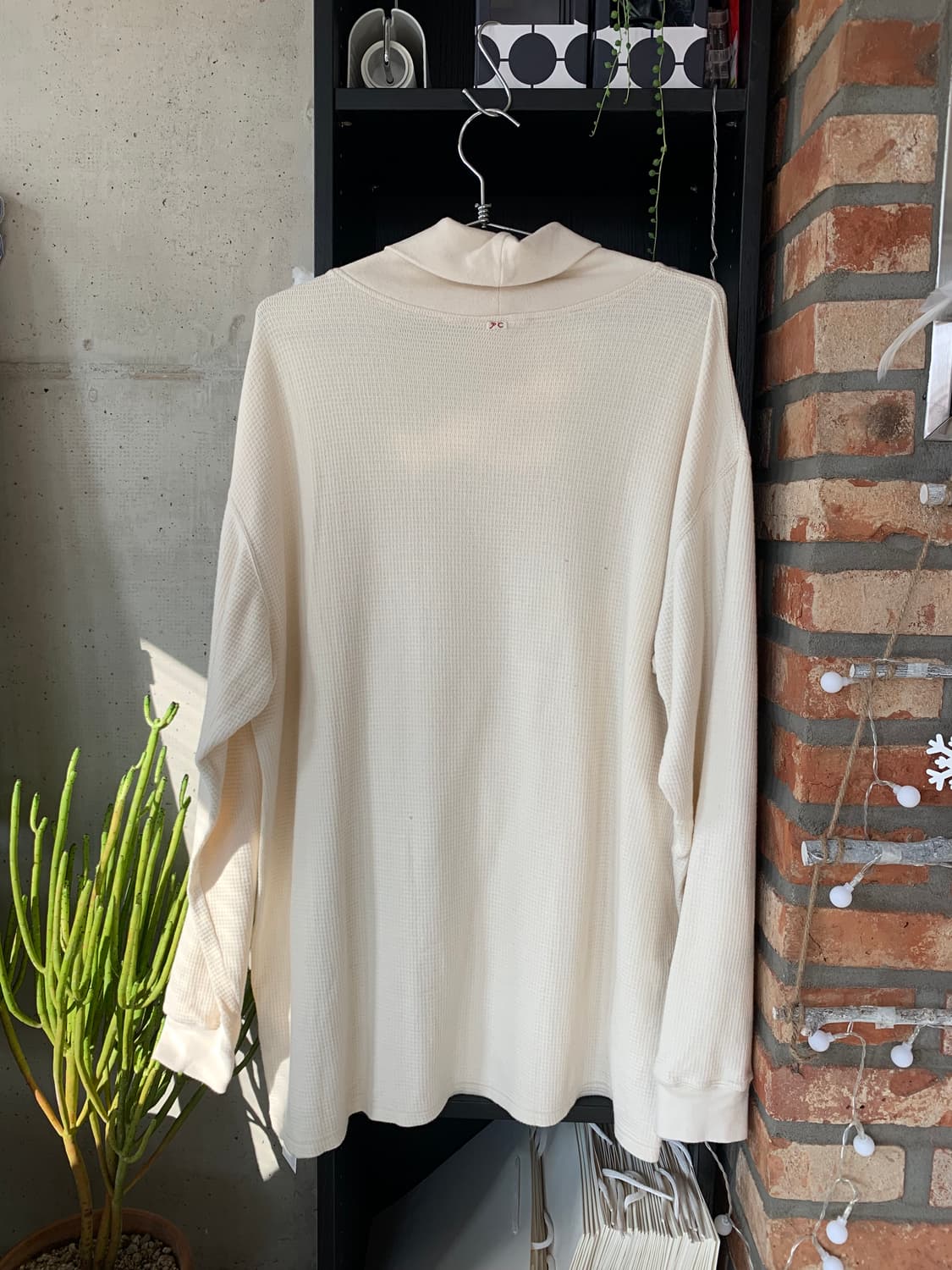 Porter classic 포터 클래식 와플 폴라 니트 상품이미지2