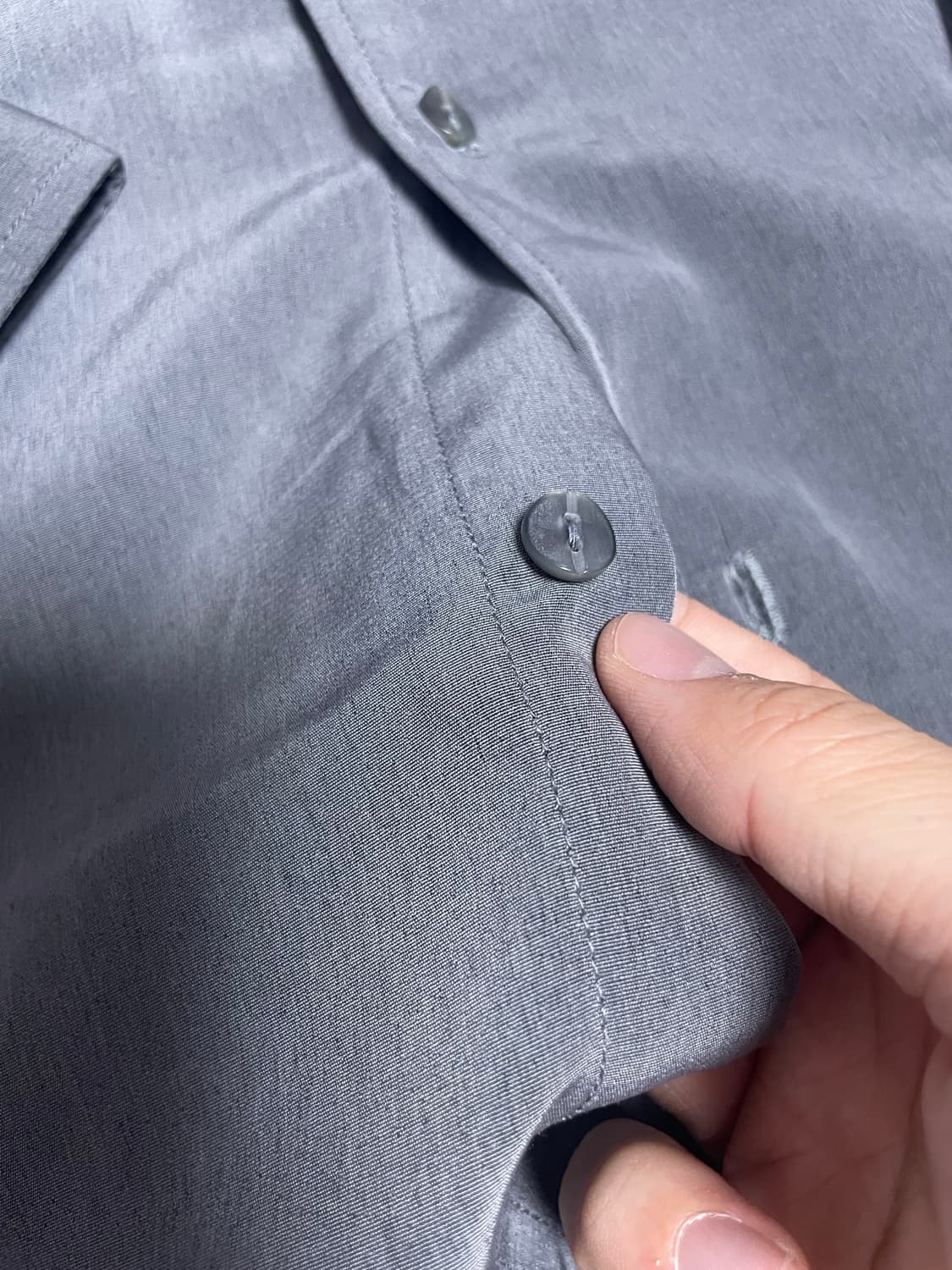 일본판 PARIS 차이나카라 셔츠 사이즈 105~110 상품이미지3