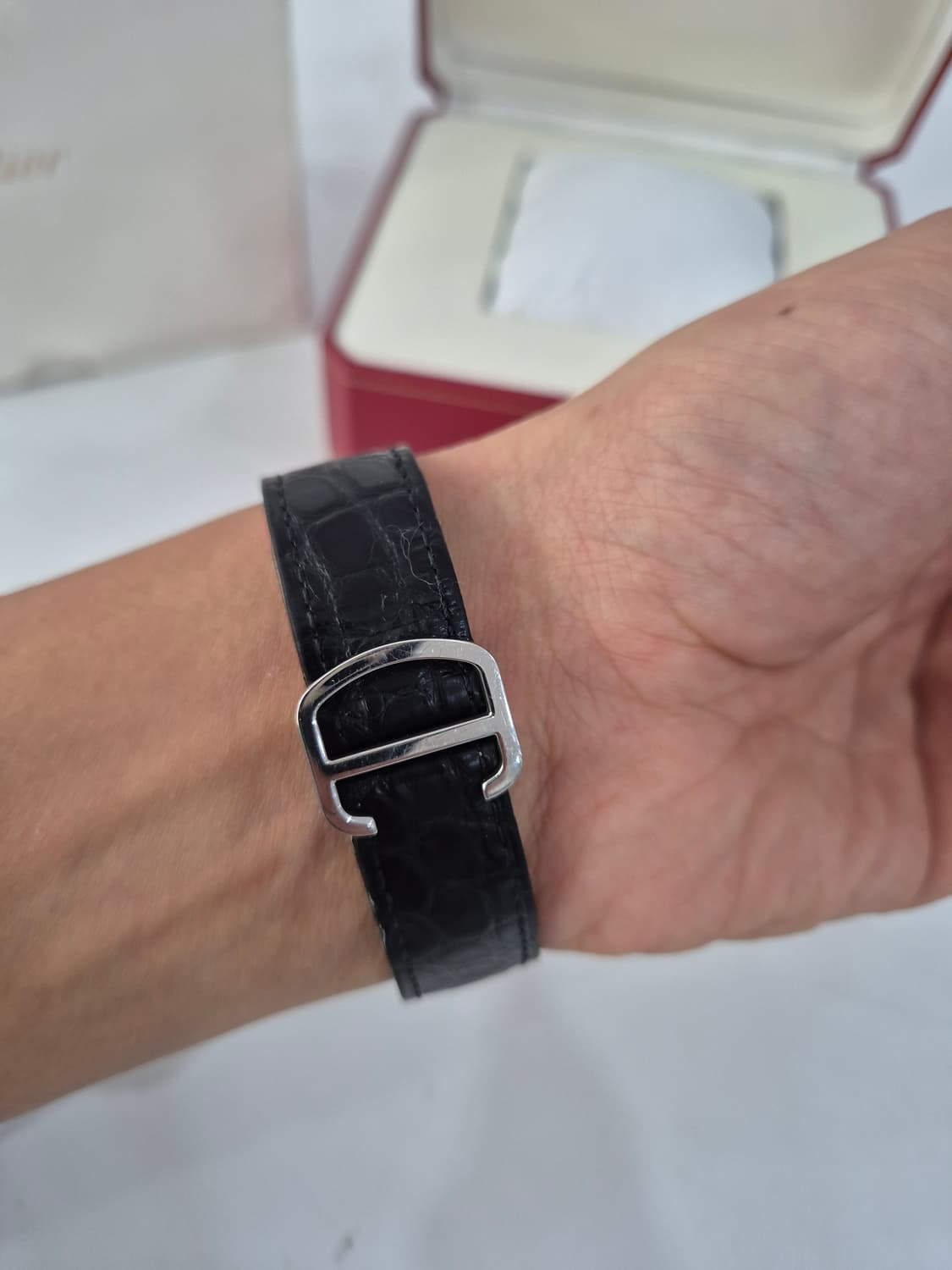 까르띠에 롱드솔로 36mm 쿼츠  상품이미지7